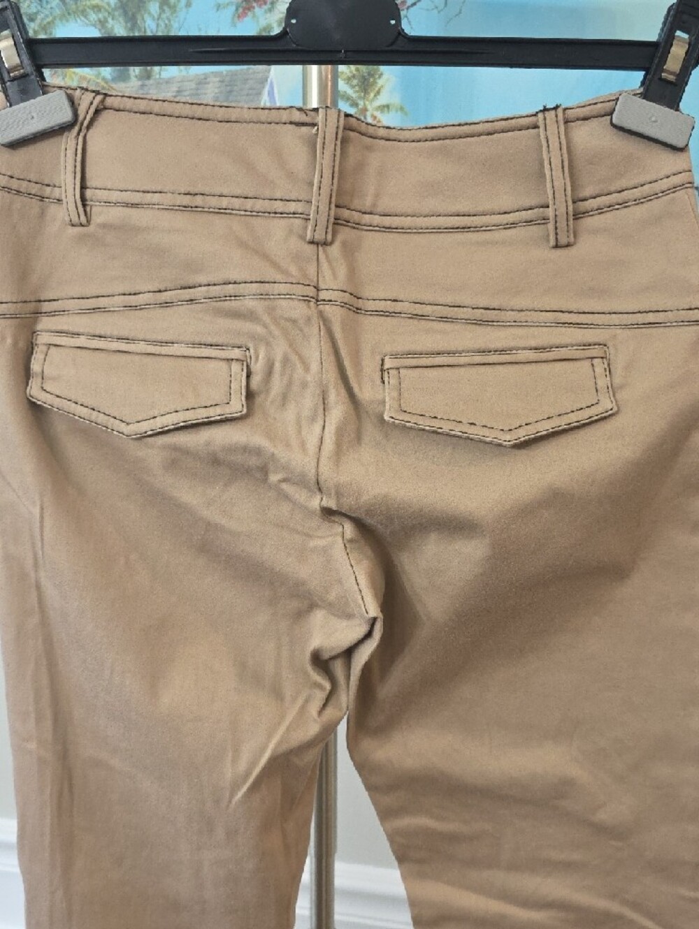 Cache Beige Slim Pants - Picture 6 of 6